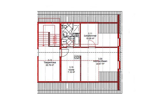 Grundriss Schwedenturm