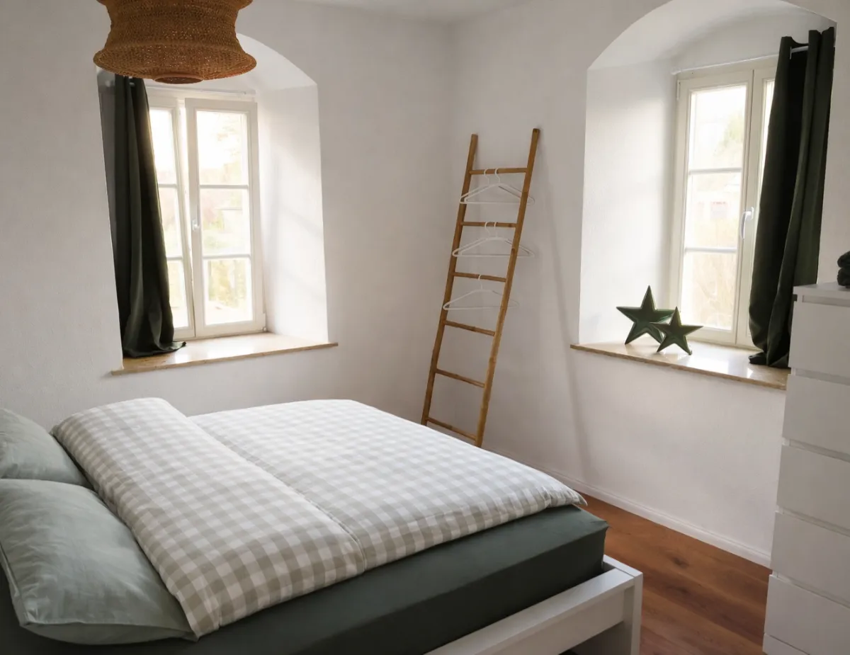 Schlafzimmer der Ferienwohnung Talwächter Schlafzimmer der Ferienwohnung Talwächter