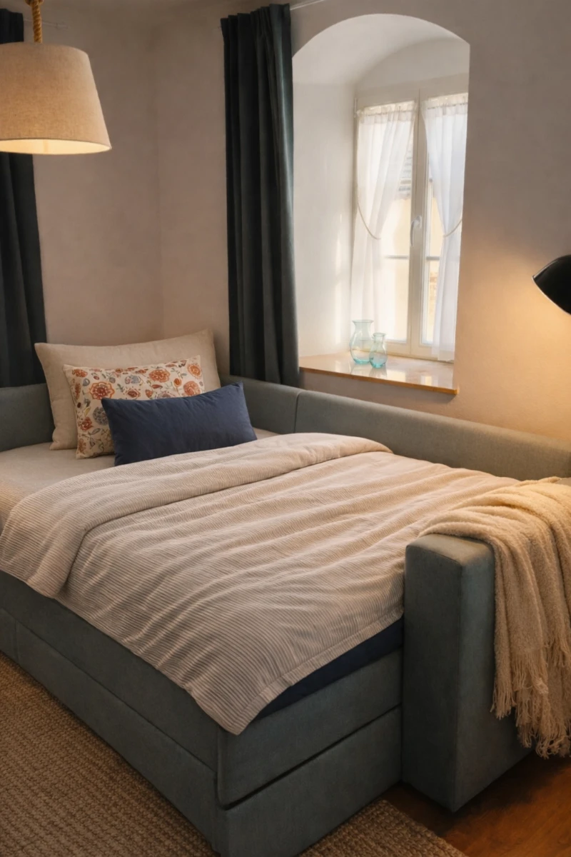 Aufbettung der Ferienwohnung Talwächter