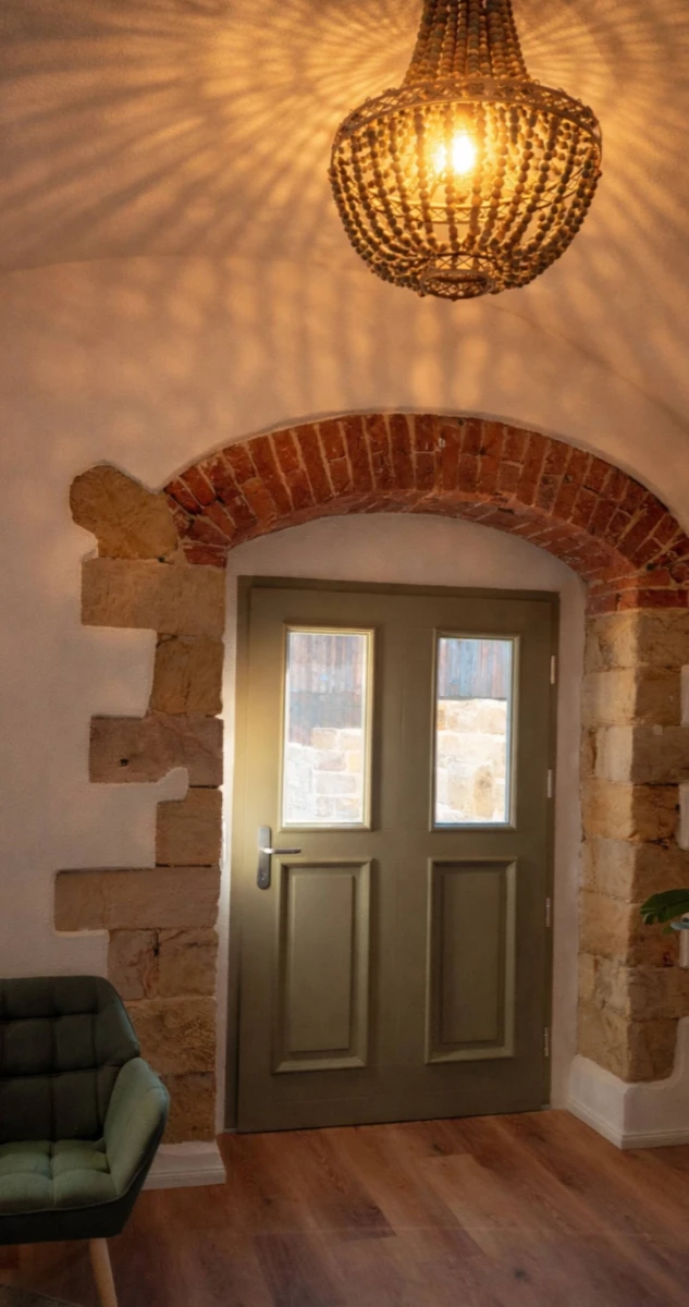 Eingangsbereich der Ferienwohnung Talwächter